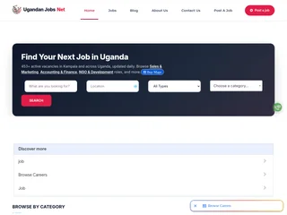 Ugandan Jobs Net platform preview Ugandan Jobs Net platform preview
