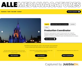 Alle Mediavacatures screenshot preview