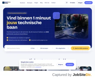 MijnTechCarrière screenshot preview
