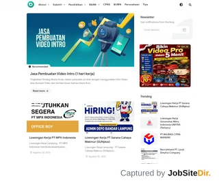 Bursa Lampung screenshot preview