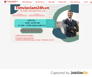 Timvieclam24h screenshot preview