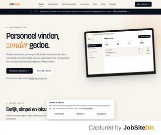 JobGoal screenshot preview