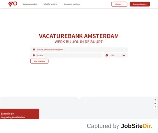 Vacaturebank Amsterdam screenshot preview