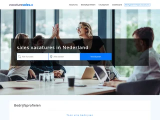 Vacaturesales screenshot preview Vacaturesales screenshot preview