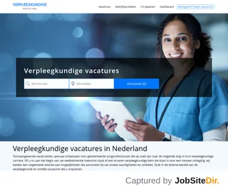 Verpleegkundige Vacature screenshot preview Verpleegkundige Vacature screenshot preview