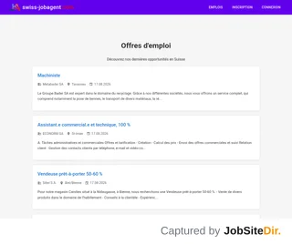 swiss-jobagent screenshot preview