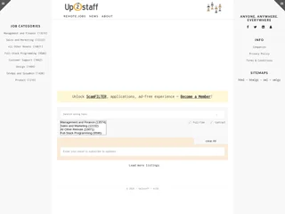 Up2staff screenshot preview Up2staff screenshot preview