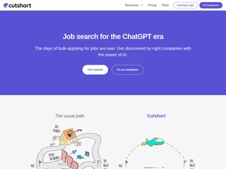Cutshort screenshot preview