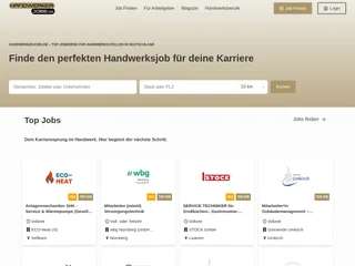 Handwerkerjobs screenshot preview Handwerkerjobs screenshot preview