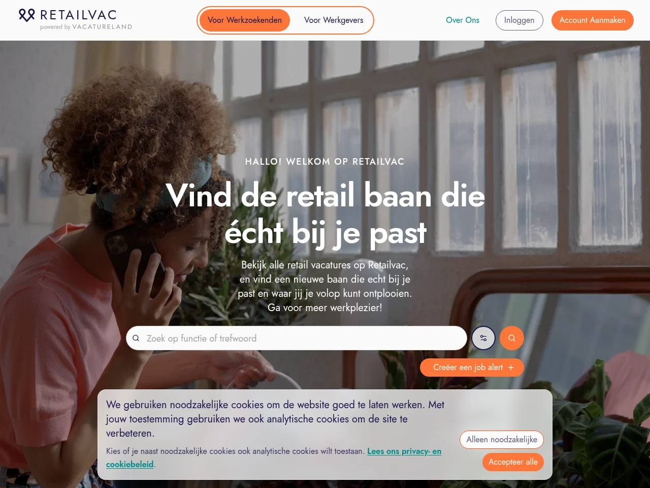 Retailvac screenshot Retailvac website screenshot