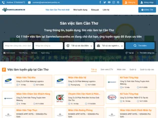 Sàn Việc Làm Cần Thơ screenshot preview