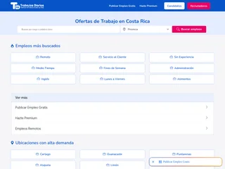 Trabajos Diarios screenshot preview