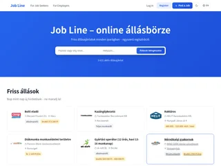 Job Line platform preview Job Line platform preview
