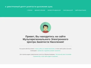 Мультирегиональный Электронный Центр Занятости Населения screenshot preview