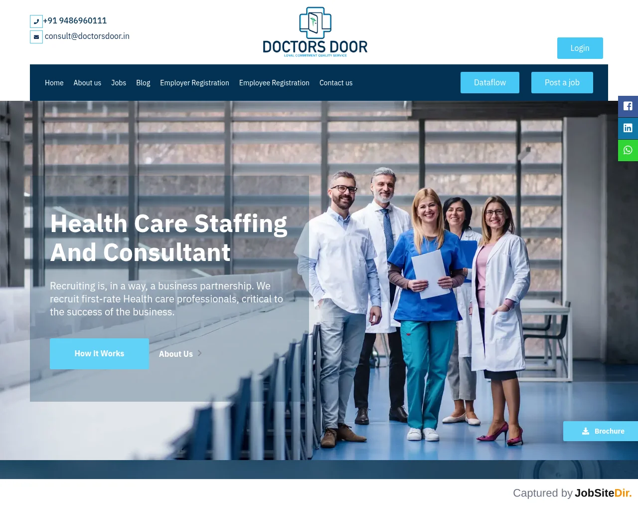 Doctors Door website screenshot