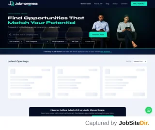 Jobmoreness screenshot preview