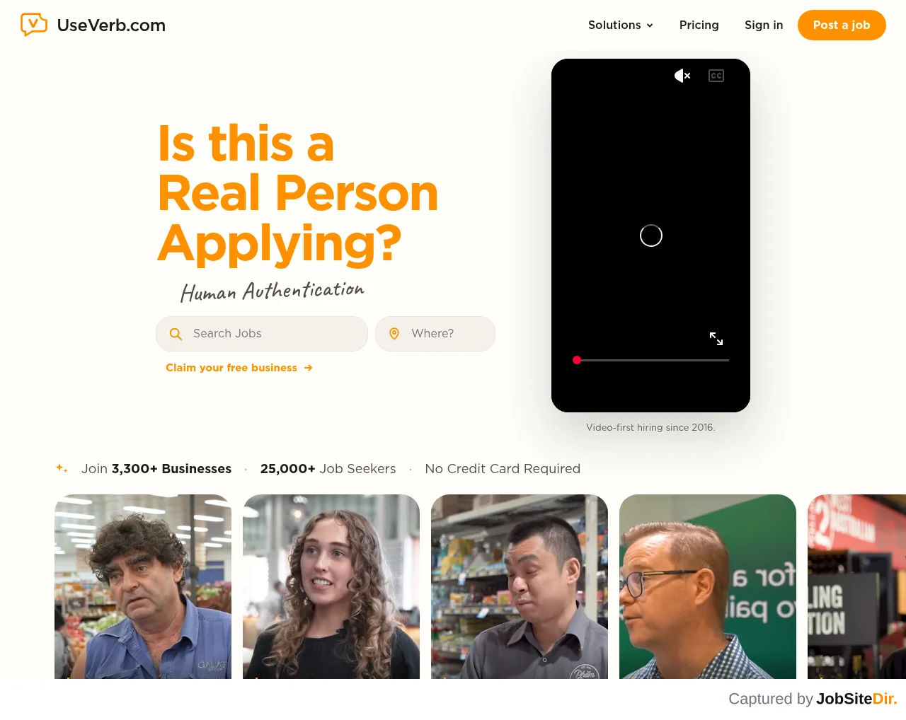 UseVerb screenshot UseVerb website screenshot