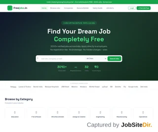 Freejobz screenshot preview