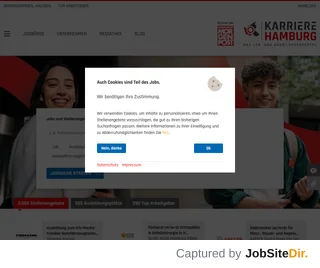 Karriere Hamburg screenshot preview Karriere Hamburg screenshot preview
