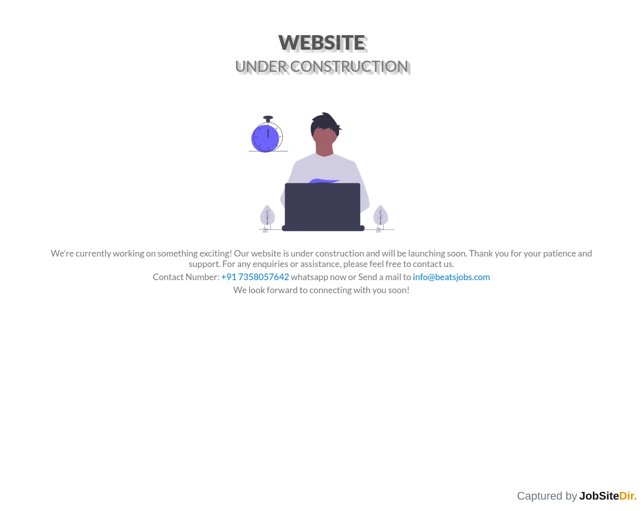 BeatsJobs website screenshot