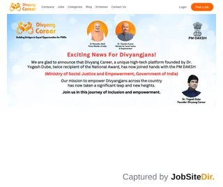 Divyang Career screenshot preview Divyang Career screenshot preview