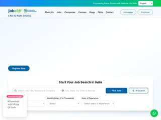 JobCliff screenshot preview