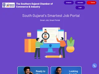SGCCI Job Portal screenshot preview