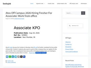 Seekajob screenshot preview Seekajob screenshot preview