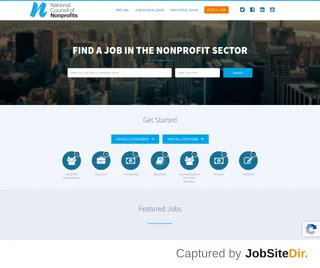 Nonprofit Jobs and Career Center screenshot preview