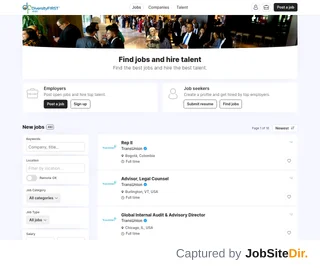 DiversityFIRST Jobs screenshot preview DiversityFIRST Jobs screenshot preview