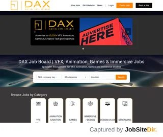 DAX Job Board screenshot preview