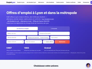 Emploi Lyon screenshot preview