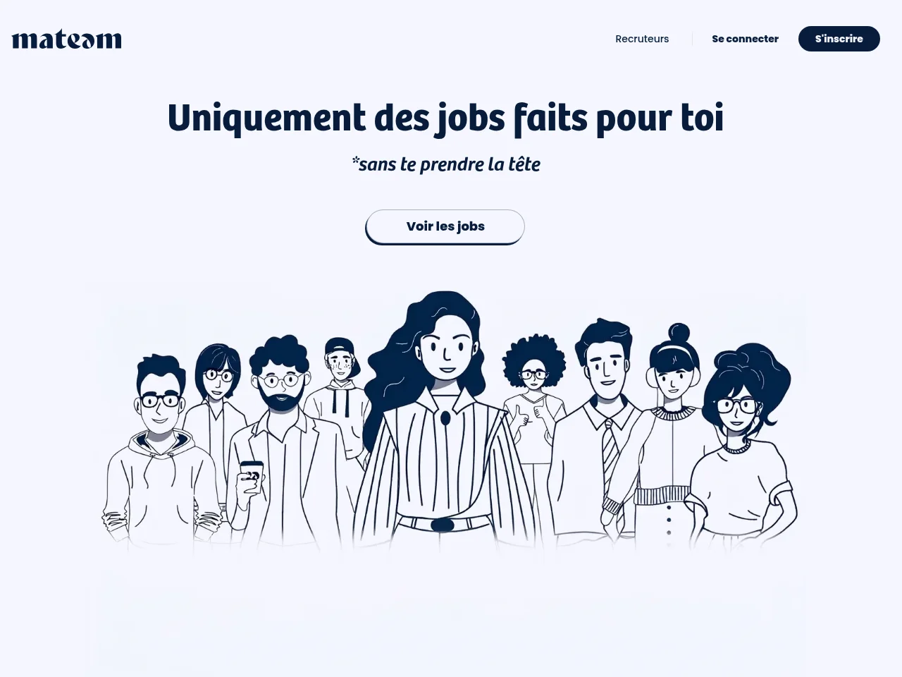 mateam website screenshot