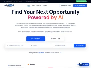 Jobs360 platform preview