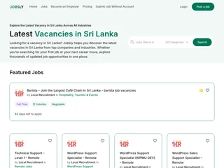 Jobsly platform preview