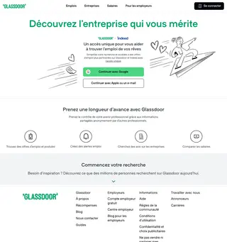 Glassdoor screenshot preview