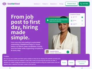 SeeMeHired screenshot preview SeeMeHired screenshot preview