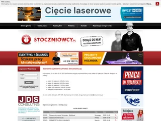 STOCZNIOWCY - Stoczniowy Portal Pracy screenshot preview STOCZNIOWCY - Stoczniowy Portal Pracy screenshot preview
