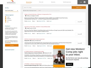 WorkCompJobs screenshot preview