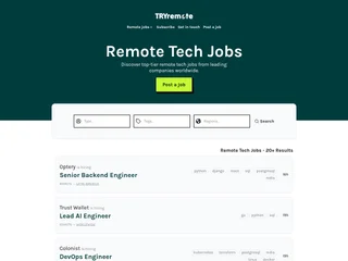 tryremote screenshot preview