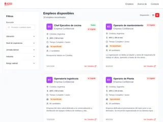 Activos Humanos - Portal de Empleos screenshot preview