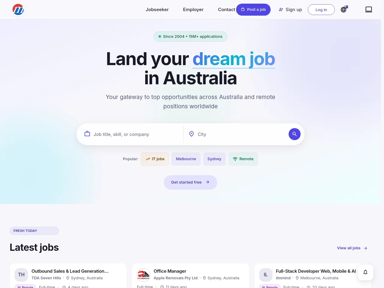 Mustakbil website screenshot