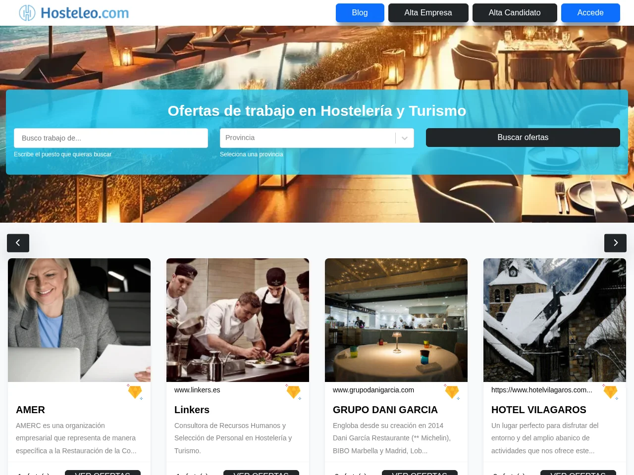 Hosteleo website screenshot
