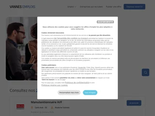 Vannes Emplois screenshot preview