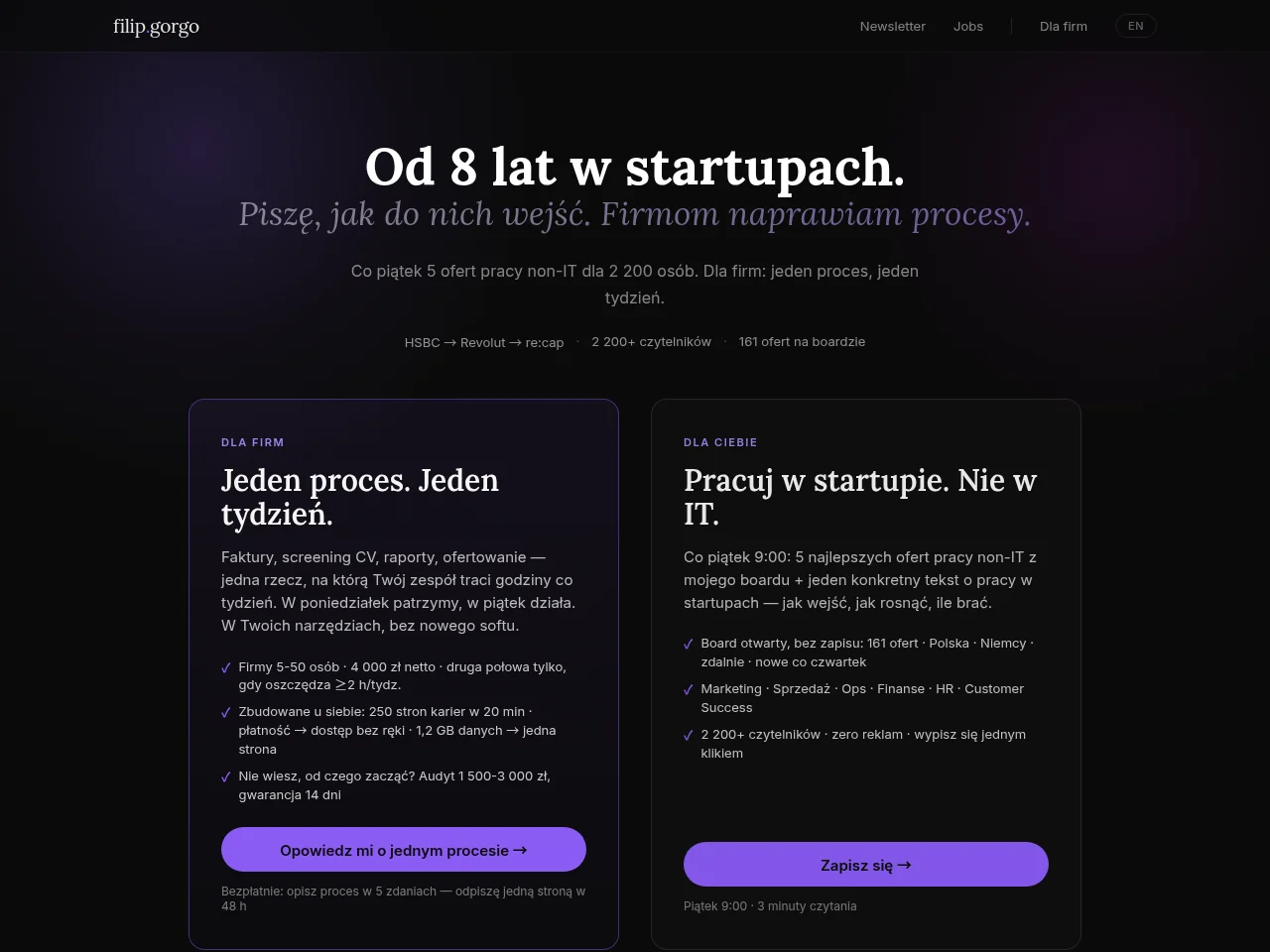 filip screenshot filip website screenshot