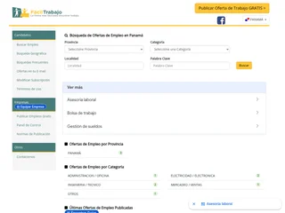 Facil Trabajo screenshot preview Facil Trabajo screenshot preview