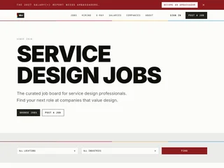 Service Design Jobs screenshot preview