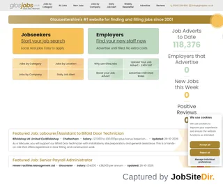 GlosJobs screenshot preview