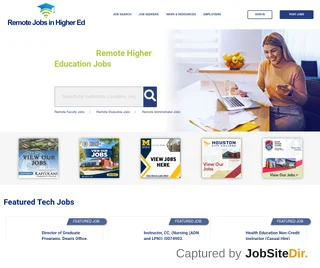 RemoteJobsInHigherEd screenshot preview RemoteJobsInHigherEd screenshot preview
