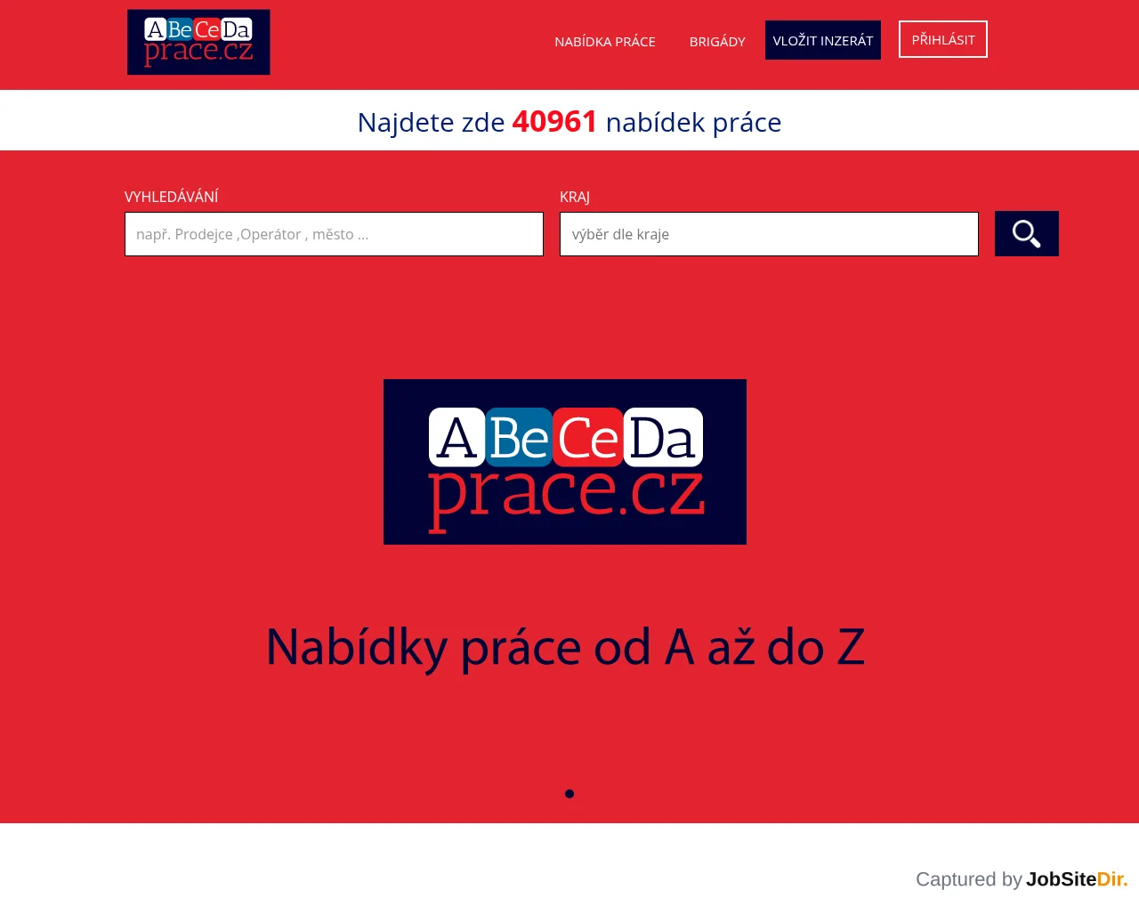Abecedaprace screenshot Abecedaprace website screenshot